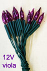 Lampade-Pisello-filo-12V-viola